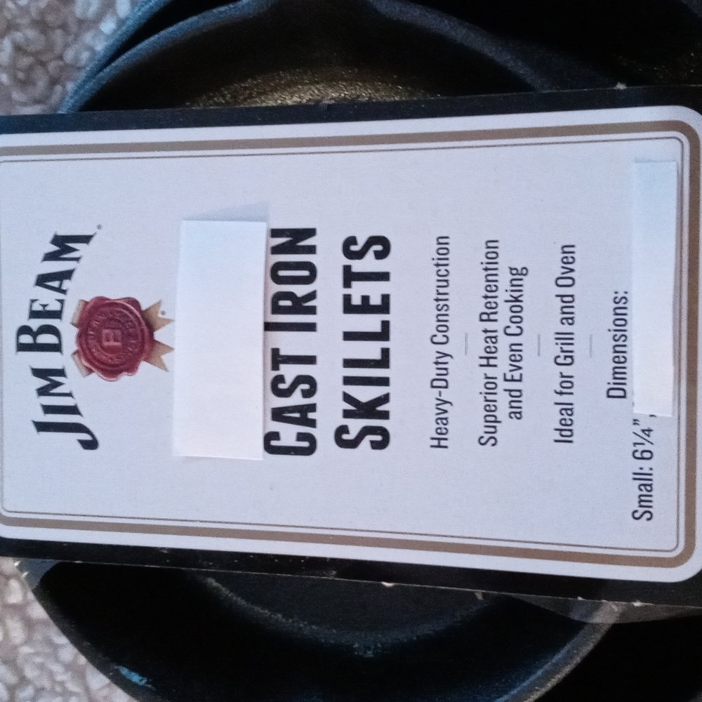 Jim Beam Iron Cast Skillet